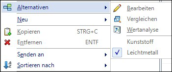 Context menu